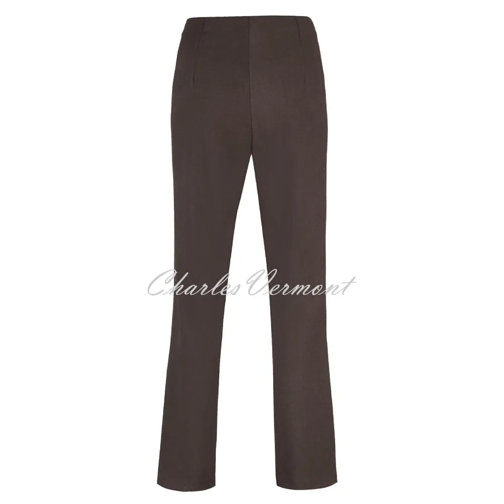 Robell Jacklyn Trouser 51408-5689-39 (Dark Brown) 29'' SHORTER LENGTH