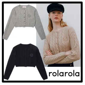 Casual Style Street Style Logo Cardigans by rolarola