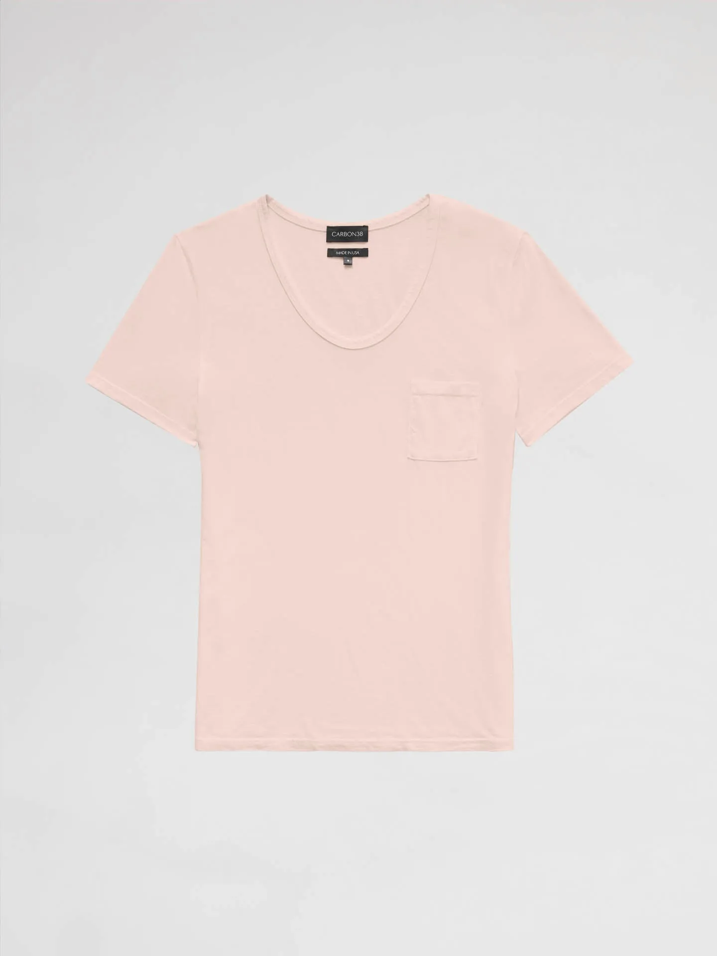 Rose Cloud Short Sleeve Pocket Tee