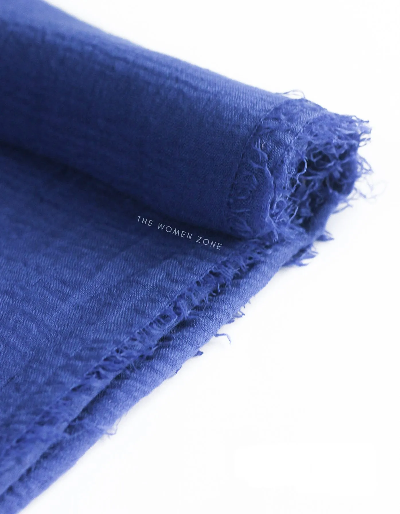 Royal Blue Crinkle Hijab