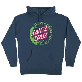 Santa Cruz Skateboards Hoodie Tidal Dot Front Pullover Slate