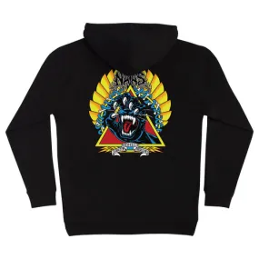 Santa Cruz Skateboards Natas Screaming Panther Hoodie Black