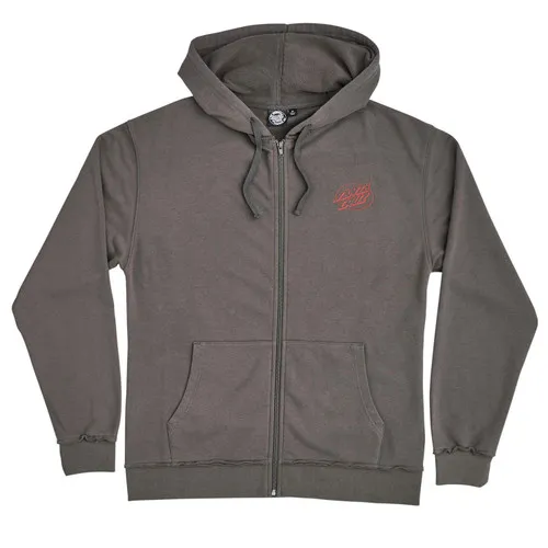 Santa Cruz Skateboards Winkowski Primeval Zip Cement Hoodie
