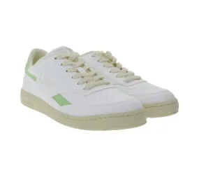 SAYE Modelo 89 Women's Sneakers Vegan Low-Top Shoes with Logo Details M89-06-Vgreen White/Light Green