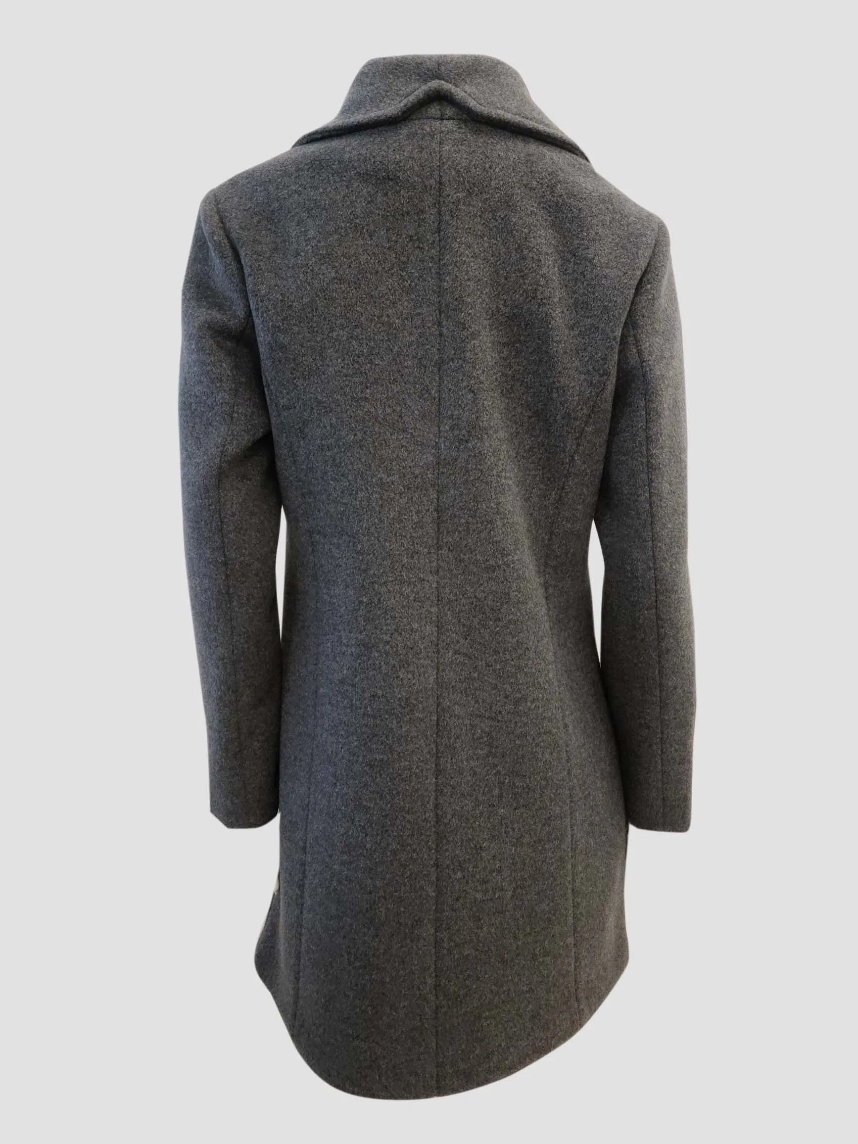 SERENA Melton Long Coat Manteau Long en Melton