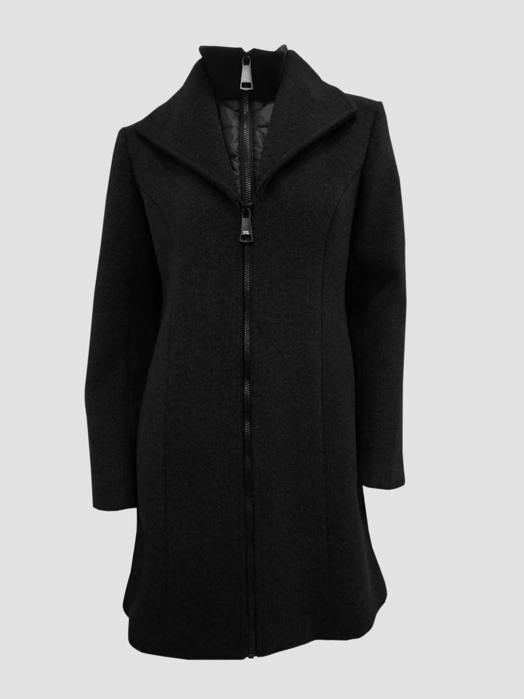 SERENA Melton Long Coat Manteau Long en Melton