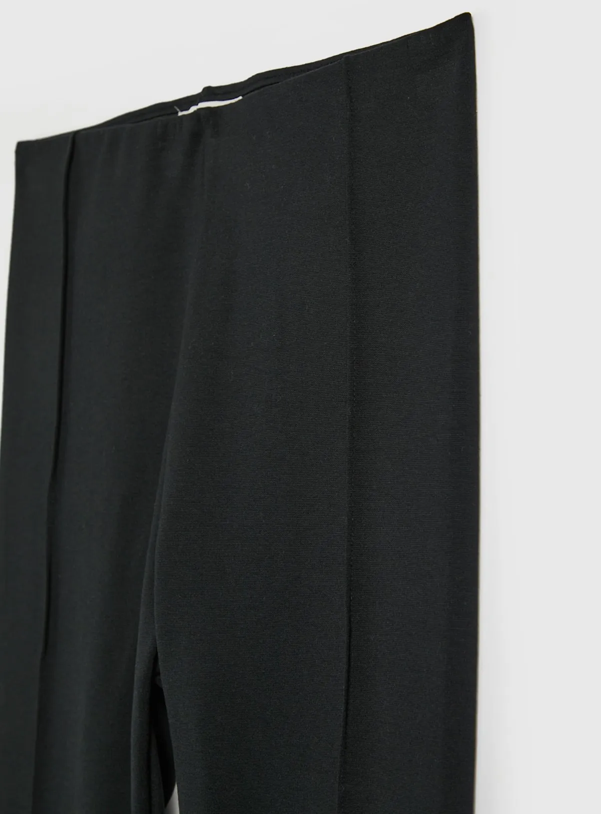 Shop Black Ponte Pintuck Leggings size 8R - TU