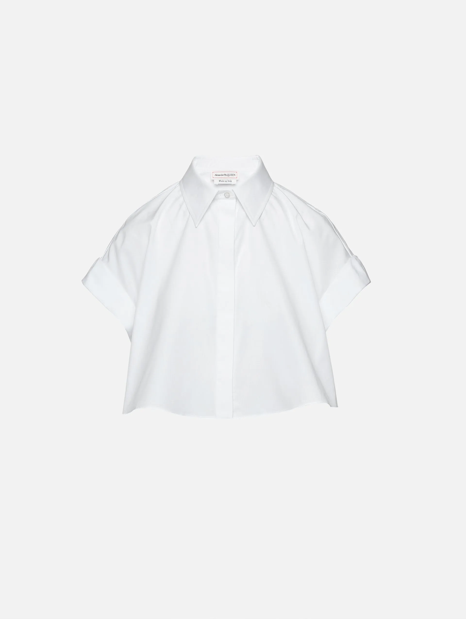 Short Sleeve Poplin Shirt.