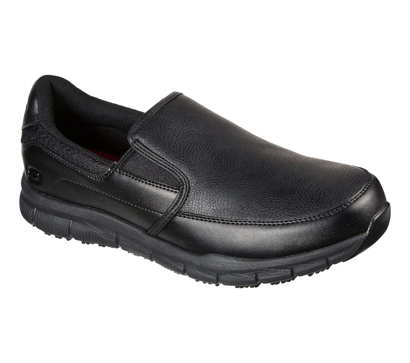 Skechers Nampa Groton Work Shoes Black