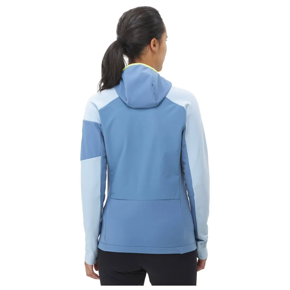 Ski Jacket Millet Coronet Blue Iceberg Pierra Ment Hoodie.