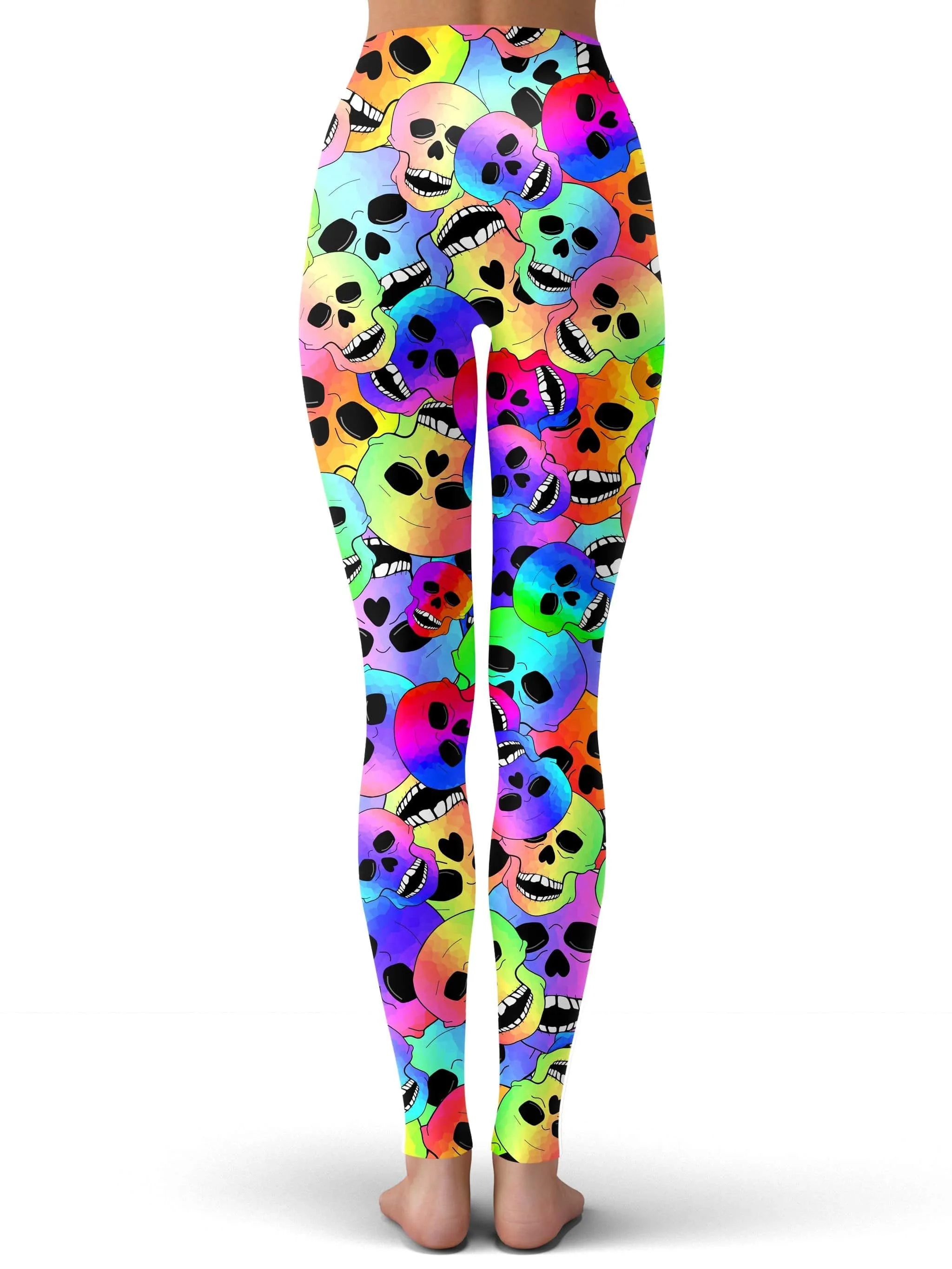 Skull Print Leggings