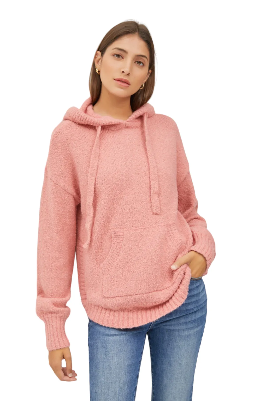 Soft Hooded Sweater