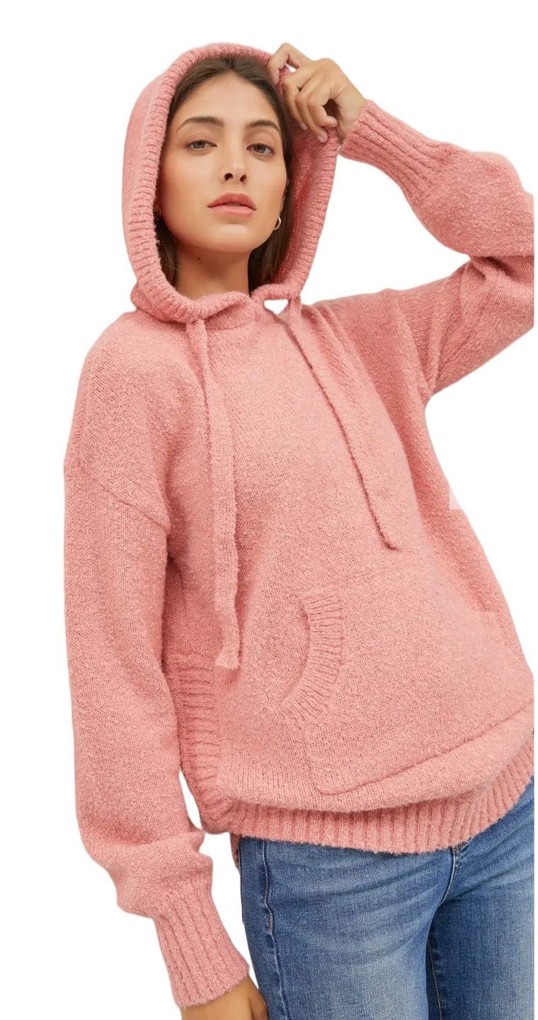 Soft Hooded Sweater