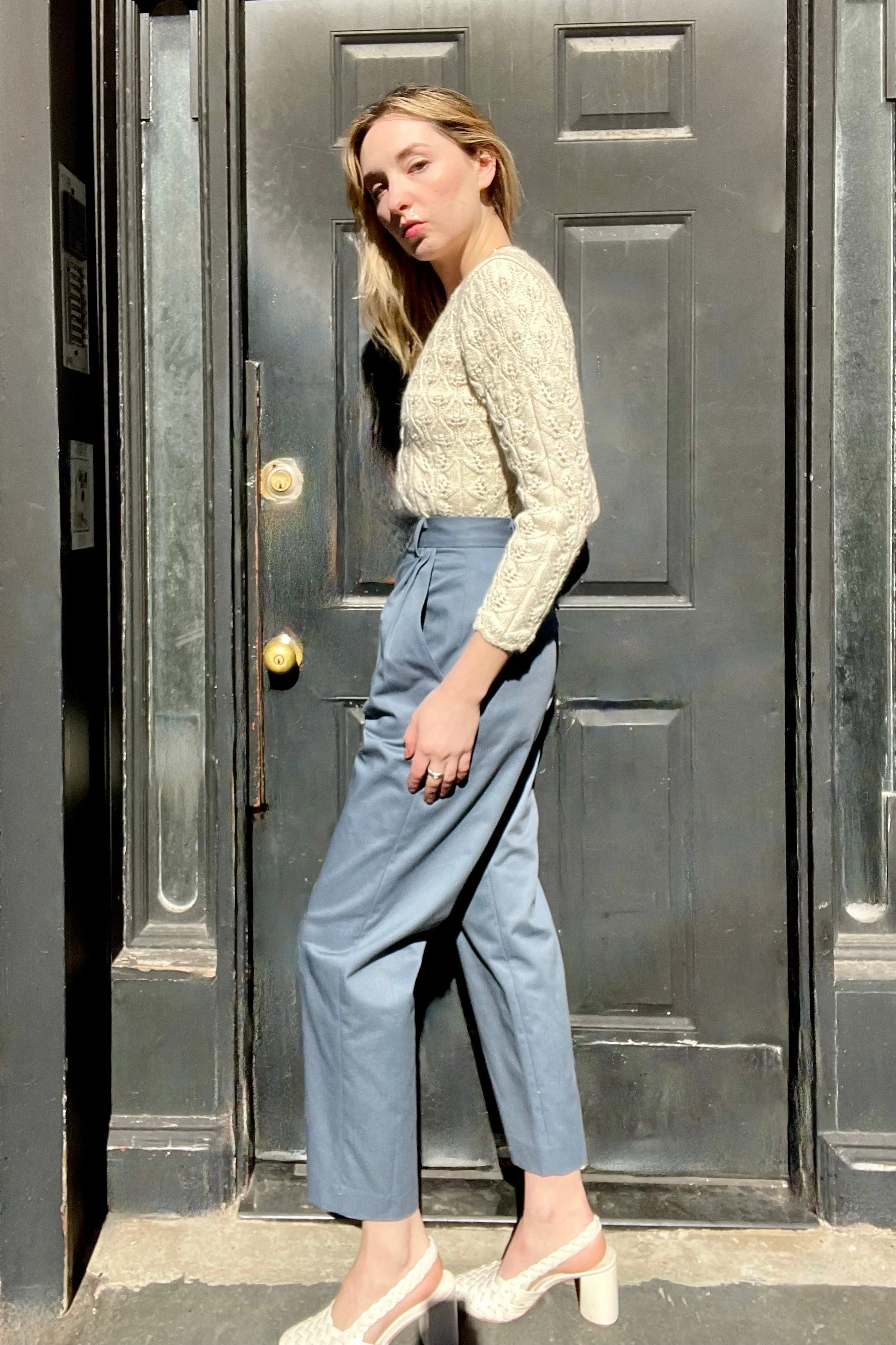 Cotton Twill Sophia Pant