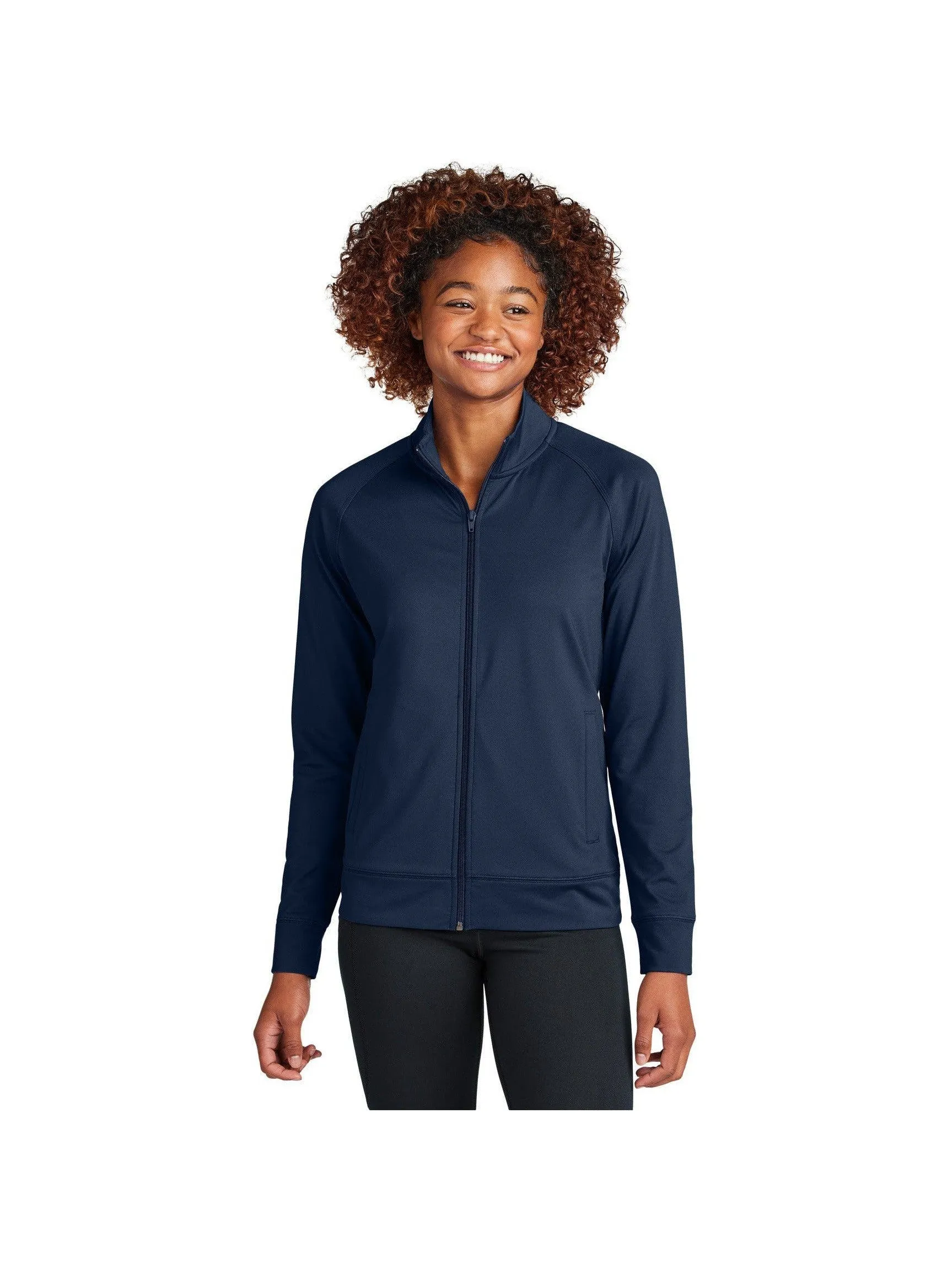 Sport-Tek Women's Full-Zip Cadet Jacket