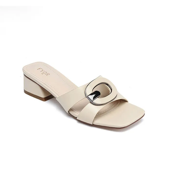 Square Toe Mule Sandal HL 188: Stylish and Comfortable Sandals for Women