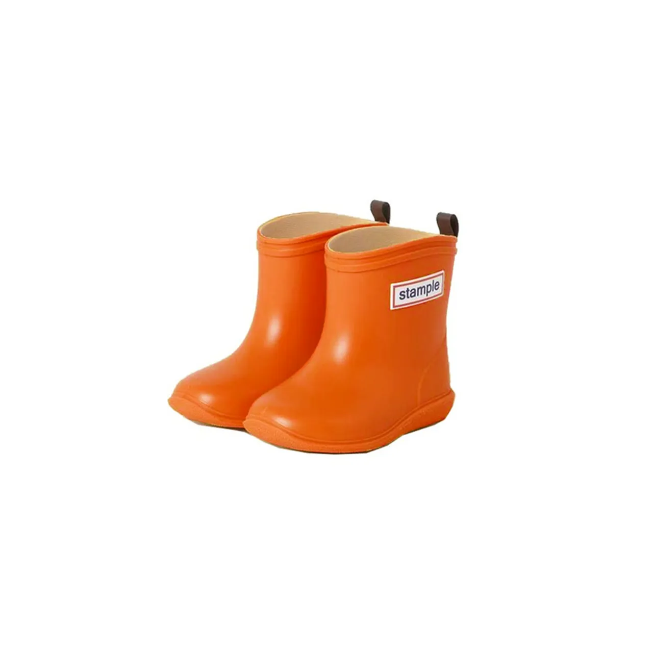 Stample Orange Rain Boots Size 39