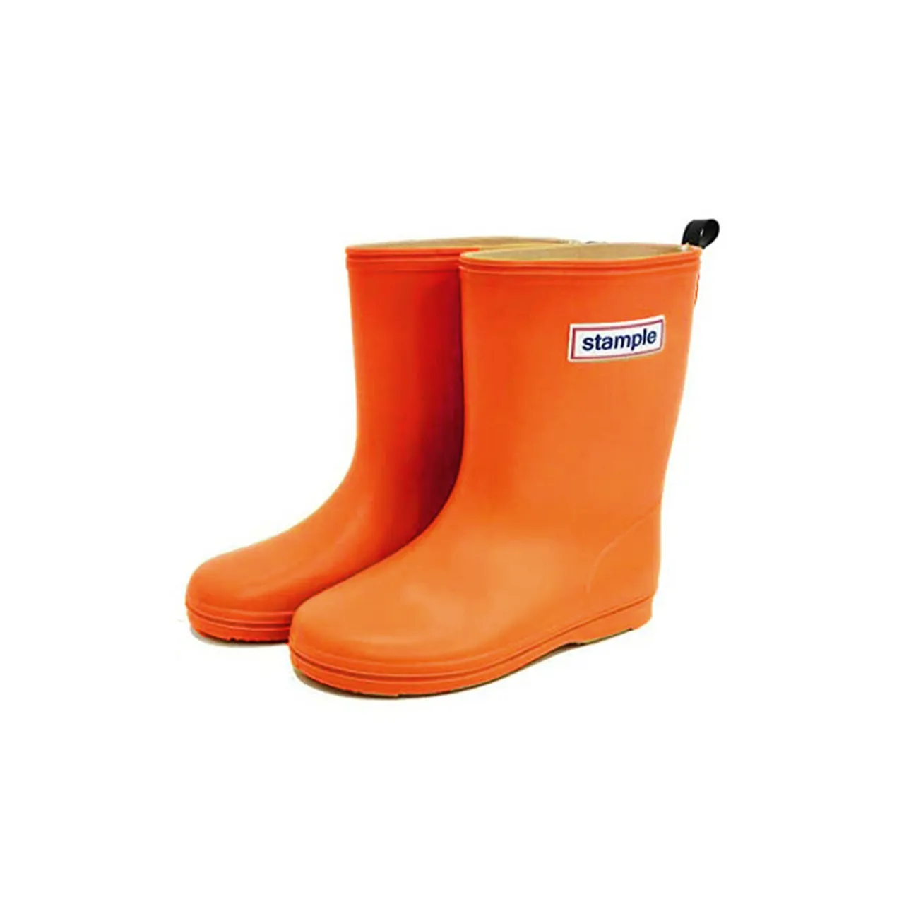 Stample Orange Rain Boots Size 39