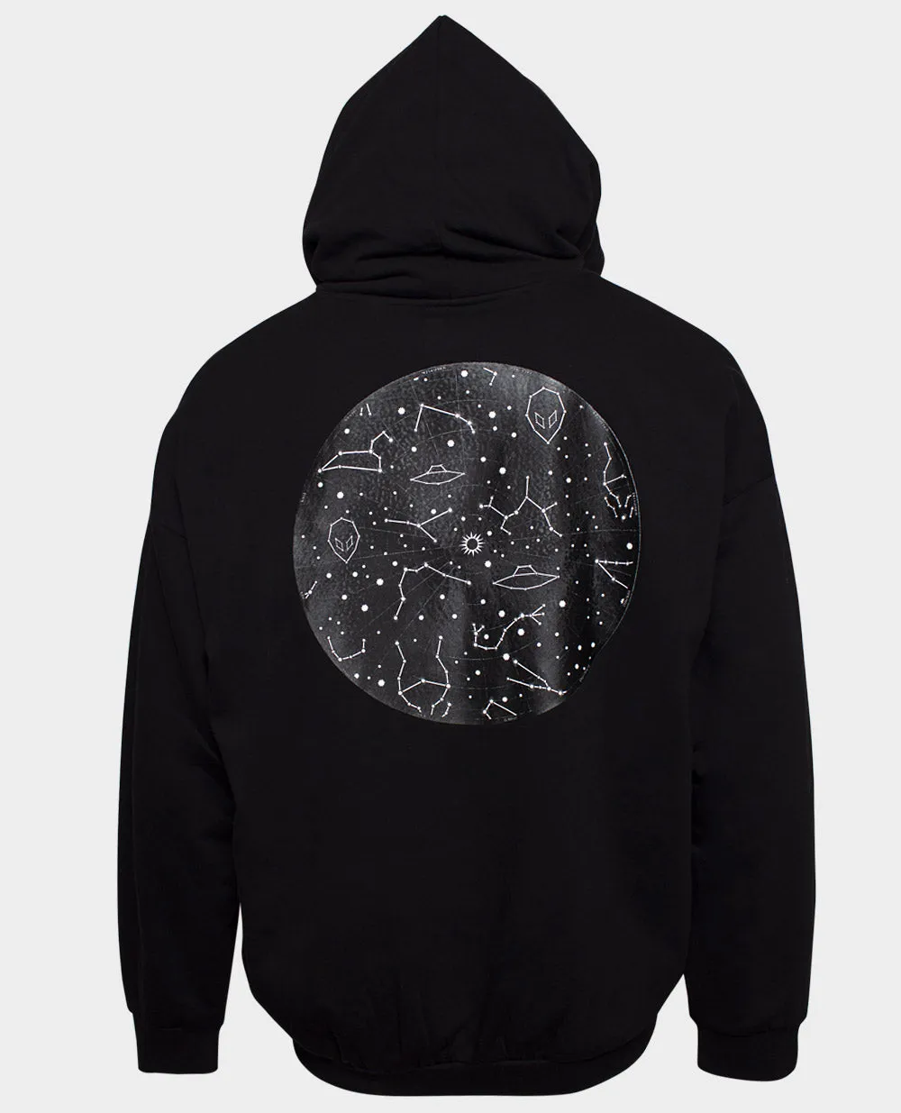 STARGAZER Black Oversized Hoodie • Shop Now