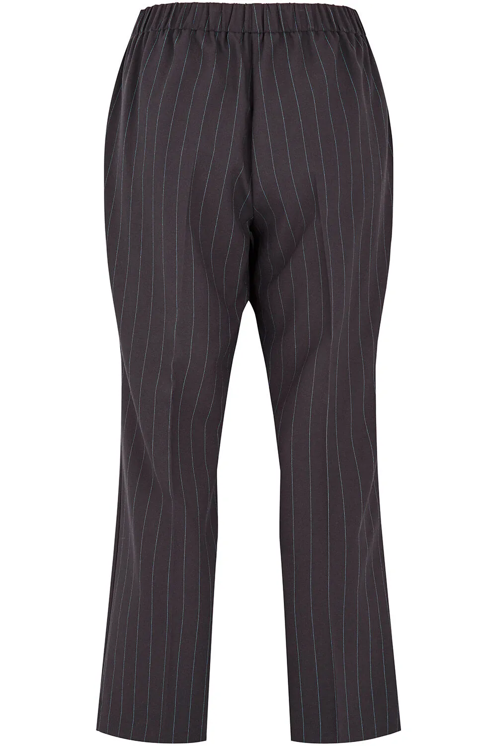 Stripe Pull On Elasticated Trousers