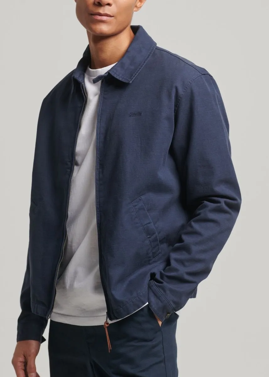 Superdry Men's Classic Harrington Jacket in Eclipse