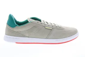 Supra Elevate Gray Suede Skate Sneakers