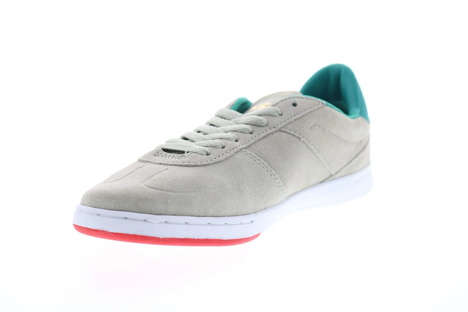 Supra Elevate Gray Suede Skate Sneakers