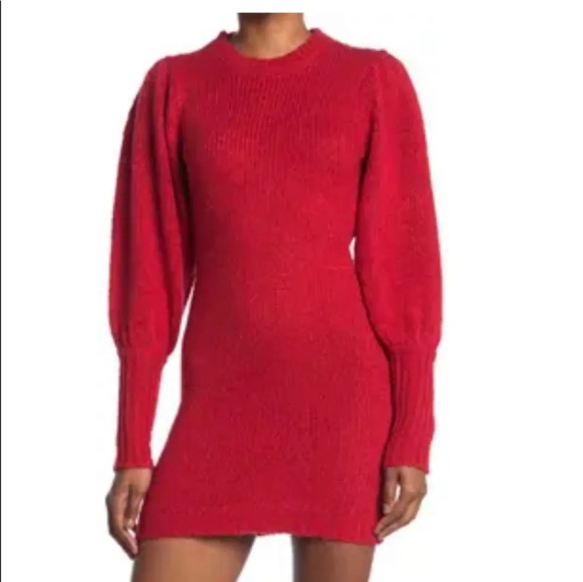 Sweater Dress with Dolman Sleeves - Shop Now