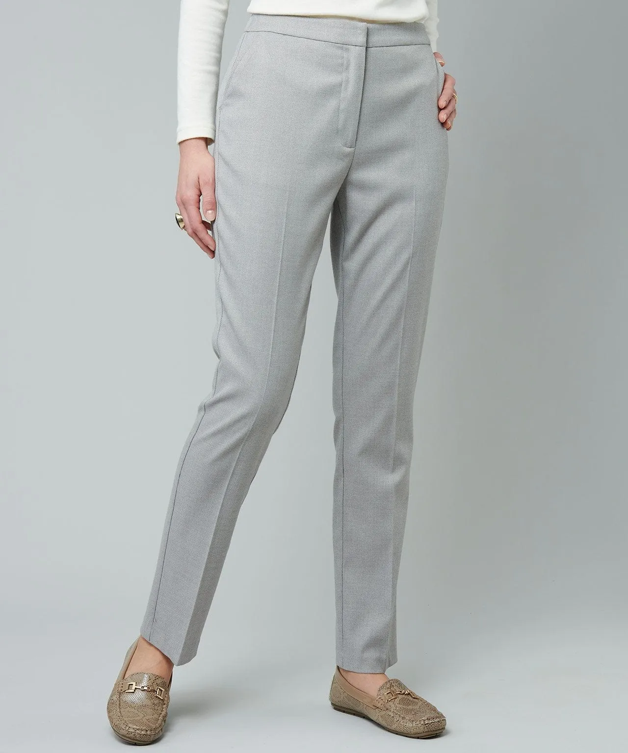 Tailored Trousers with Waist Detail