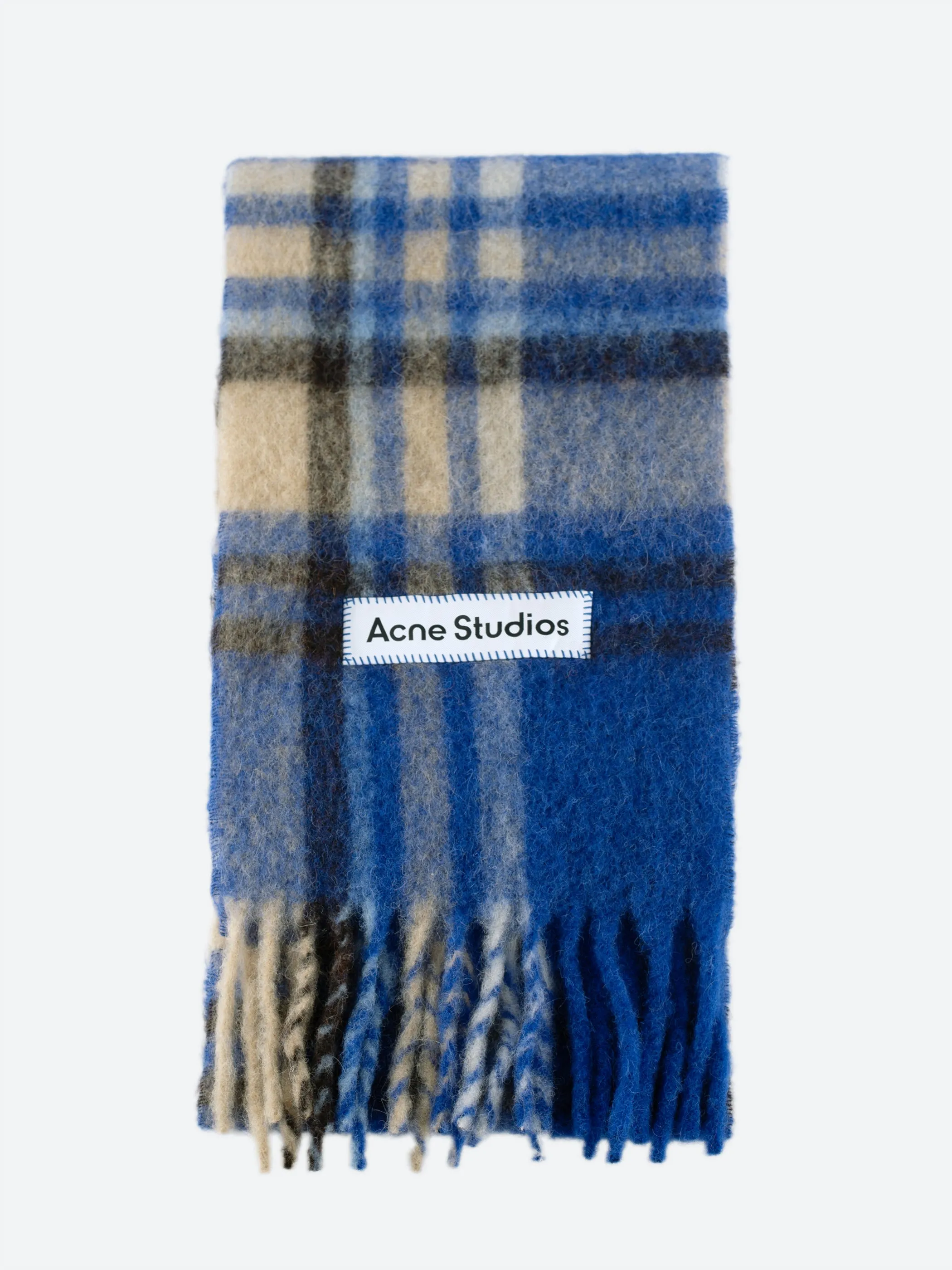 Tartan Mohair Scarf