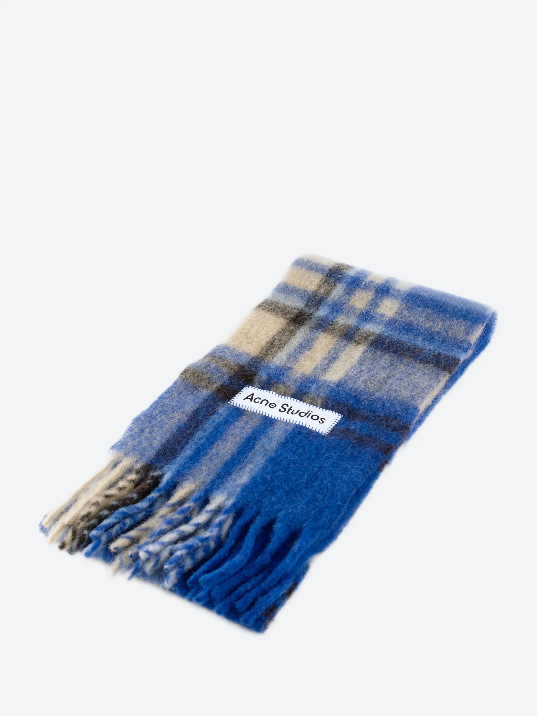 Tartan Mohair Scarf