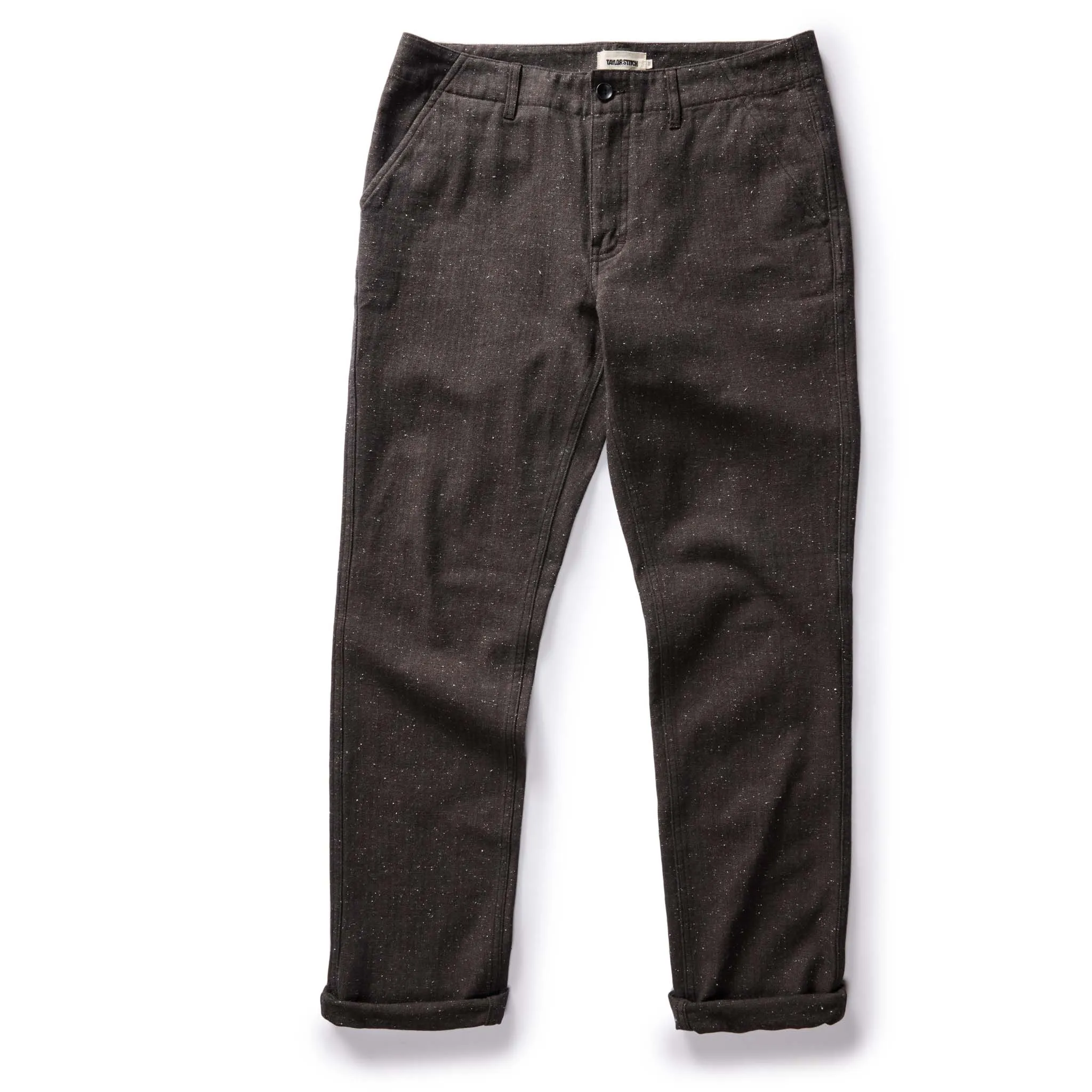 Peat Nep Herringbone Carnegie Pant