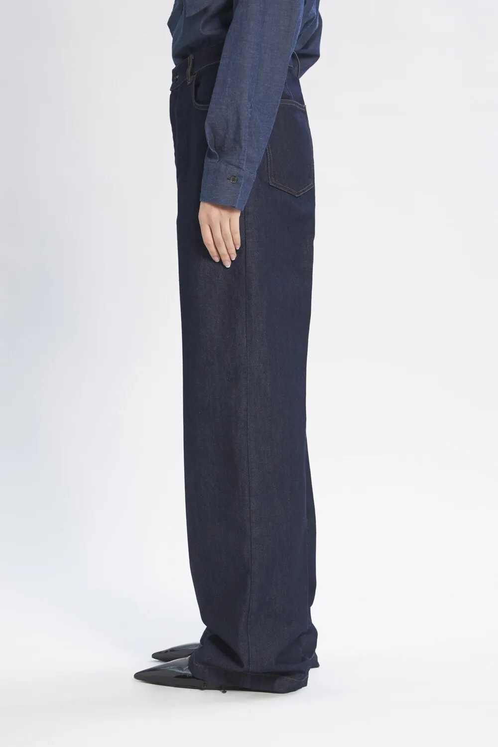 Navy Barone Geco Trousers