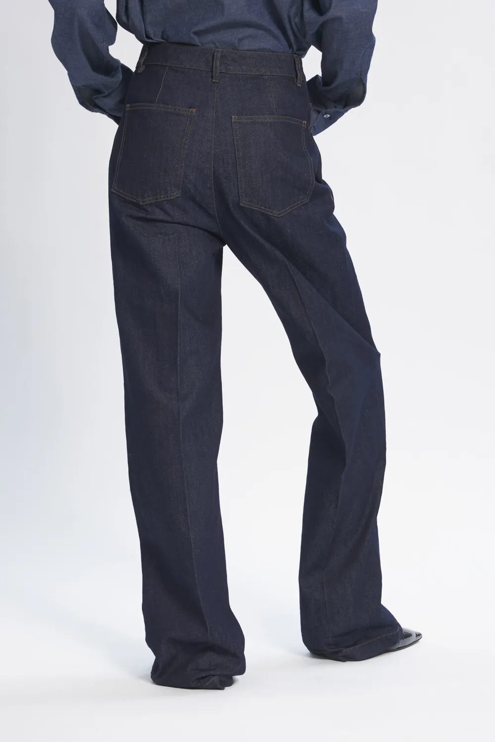 Navy Barone Geco Trousers