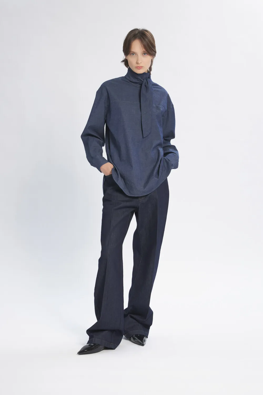 Navy Barone Geco Trousers