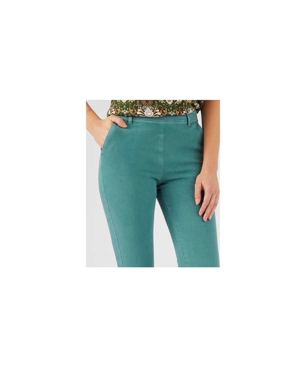 Stretch Cotton Trousers