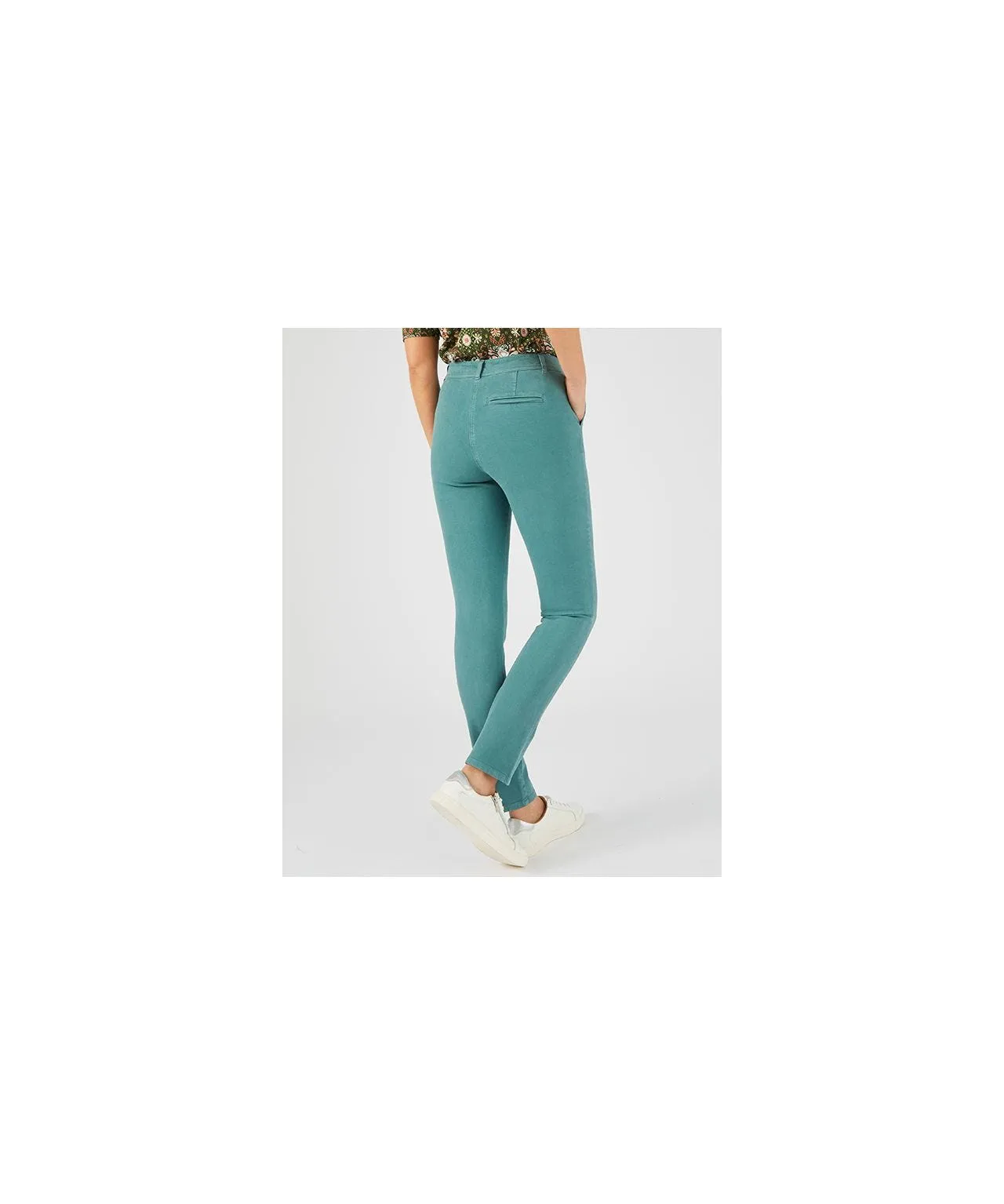 Stretch Cotton Trousers