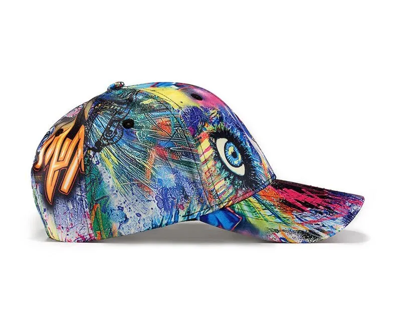 Trendy Unisex Casual Graffiti Hip Hop Baseball Cap - Buy Now