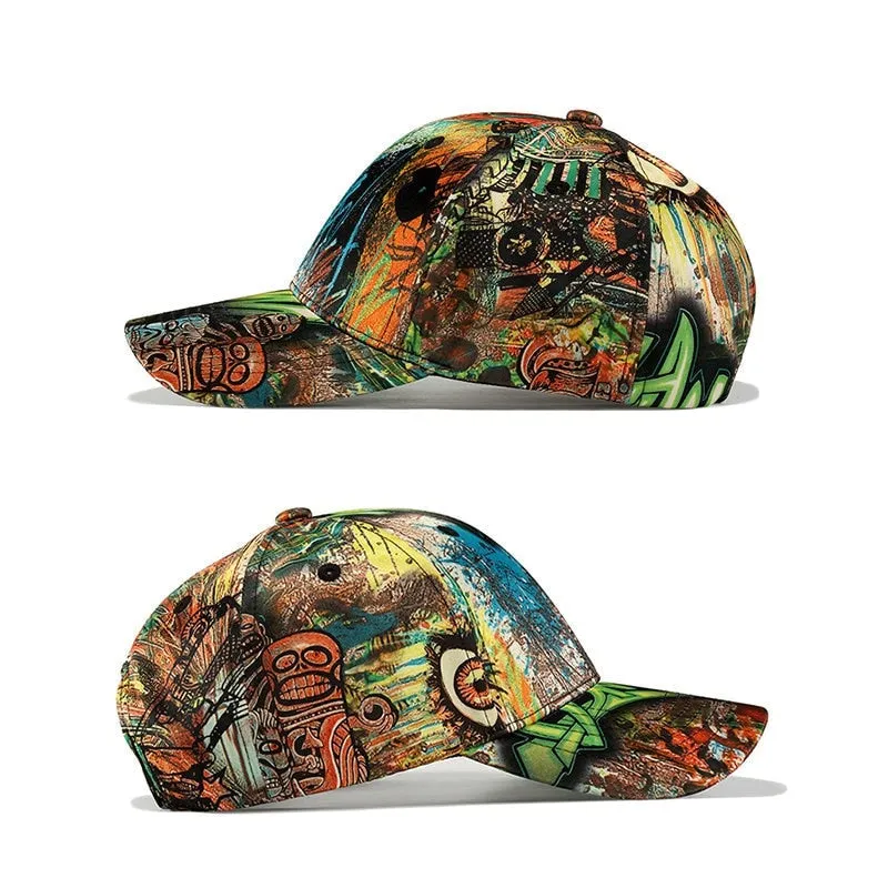 Trendy Unisex Casual Graffiti Hip Hop Baseball Cap - Buy Now