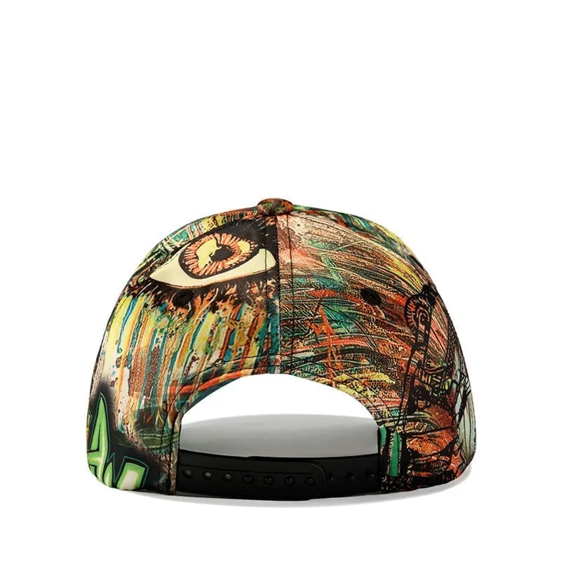 Trendy Unisex Casual Graffiti Hip Hop Baseball Cap - Buy Now