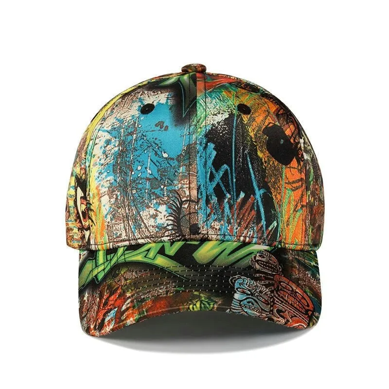 Trendy Unisex Casual Graffiti Hip Hop Baseball Cap - Buy Now