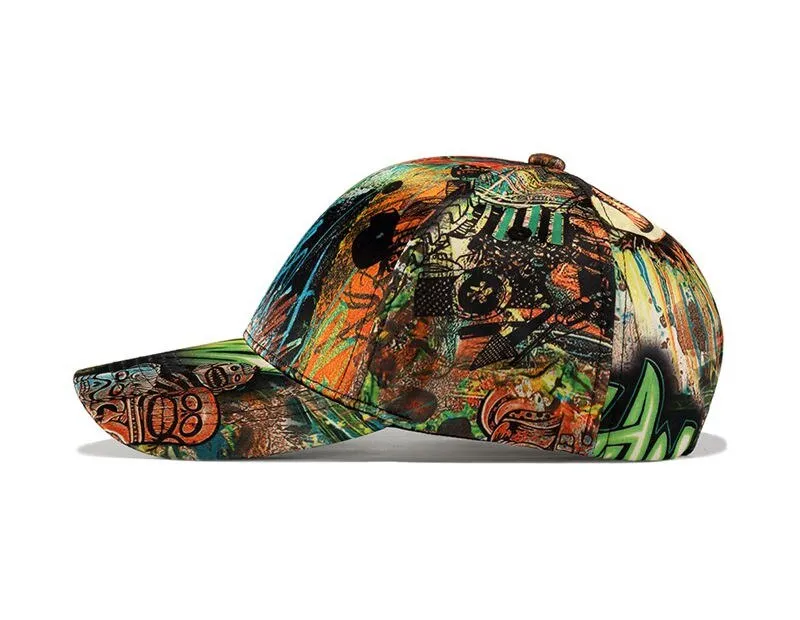 Trendy Unisex Casual Graffiti Hip Hop Baseball Cap - Buy Now