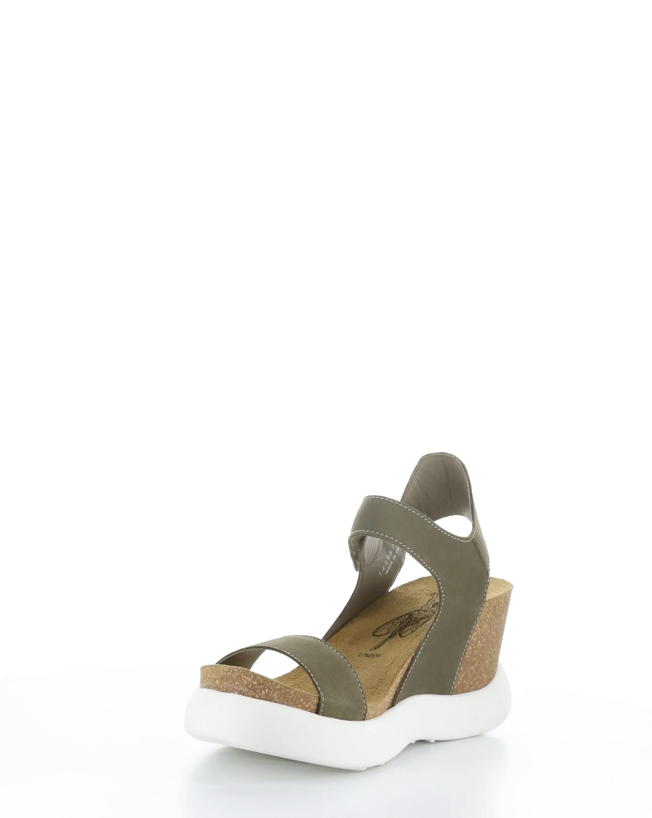 Velcro Sandals in Khaki Color - GOGO967FLY 002