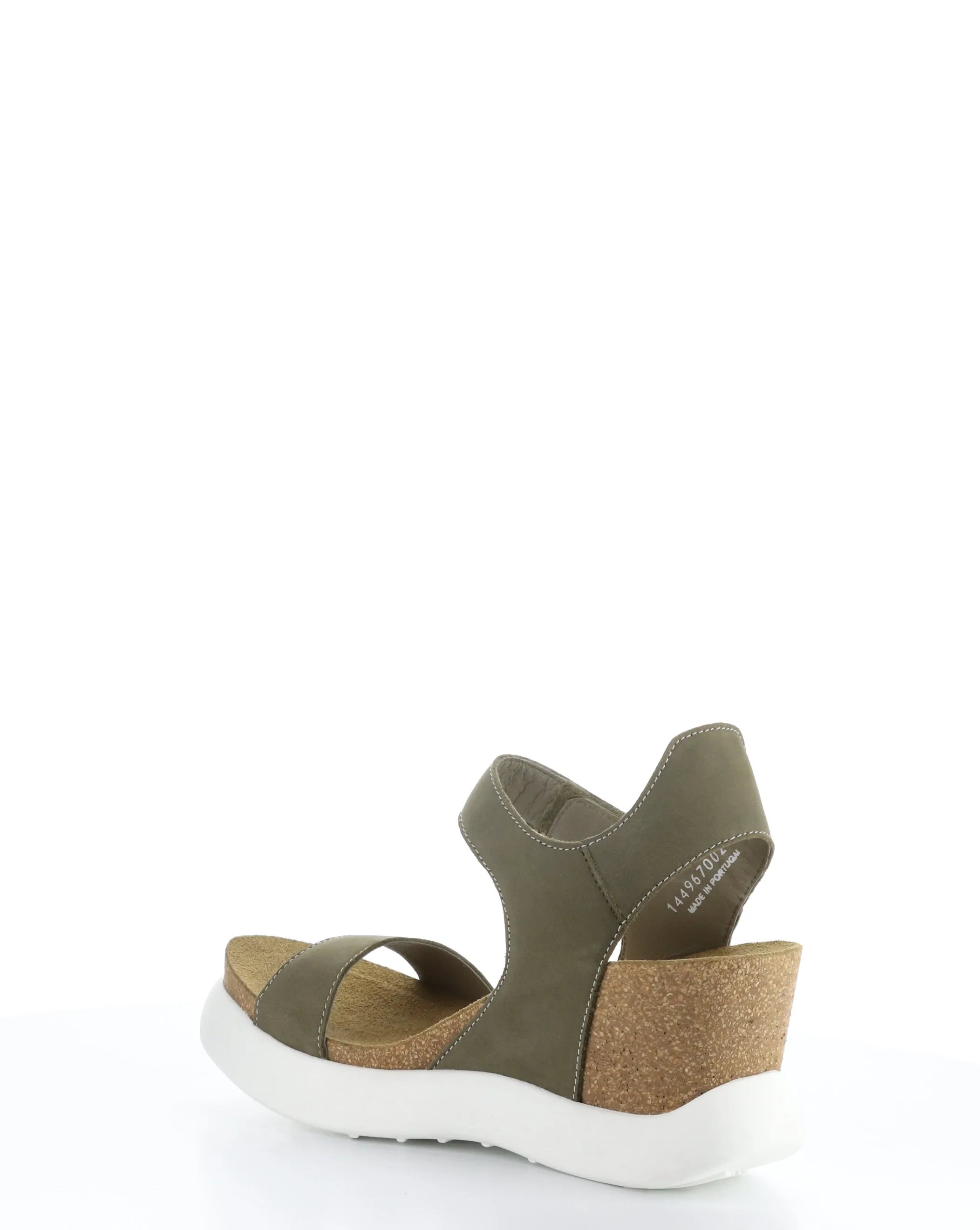 Velcro Sandals in Khaki Color - GOGO967FLY 002