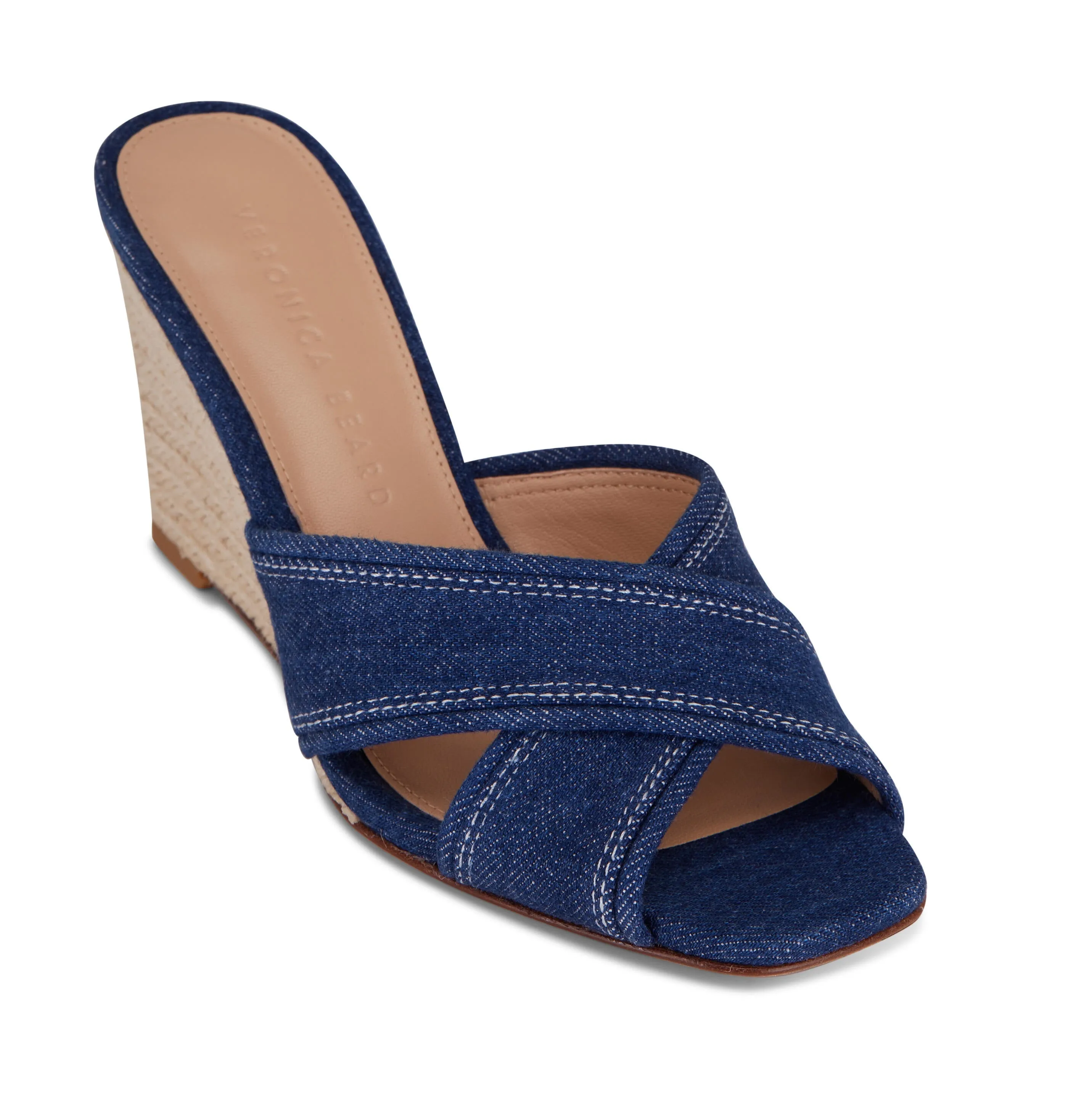 Veronica Beard Women's Edna Wedge Sandals