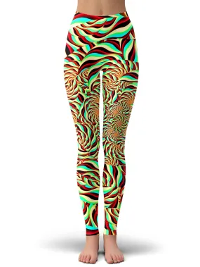 Vertical Horizon Psychedelic Leggings