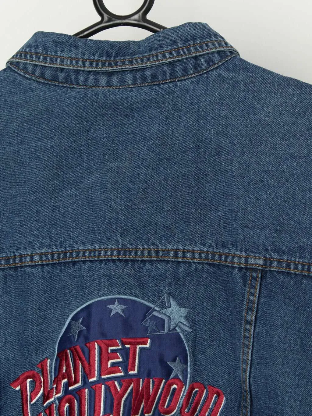 Vintage Planet Hollywood denim jacket, made in the USA Medium