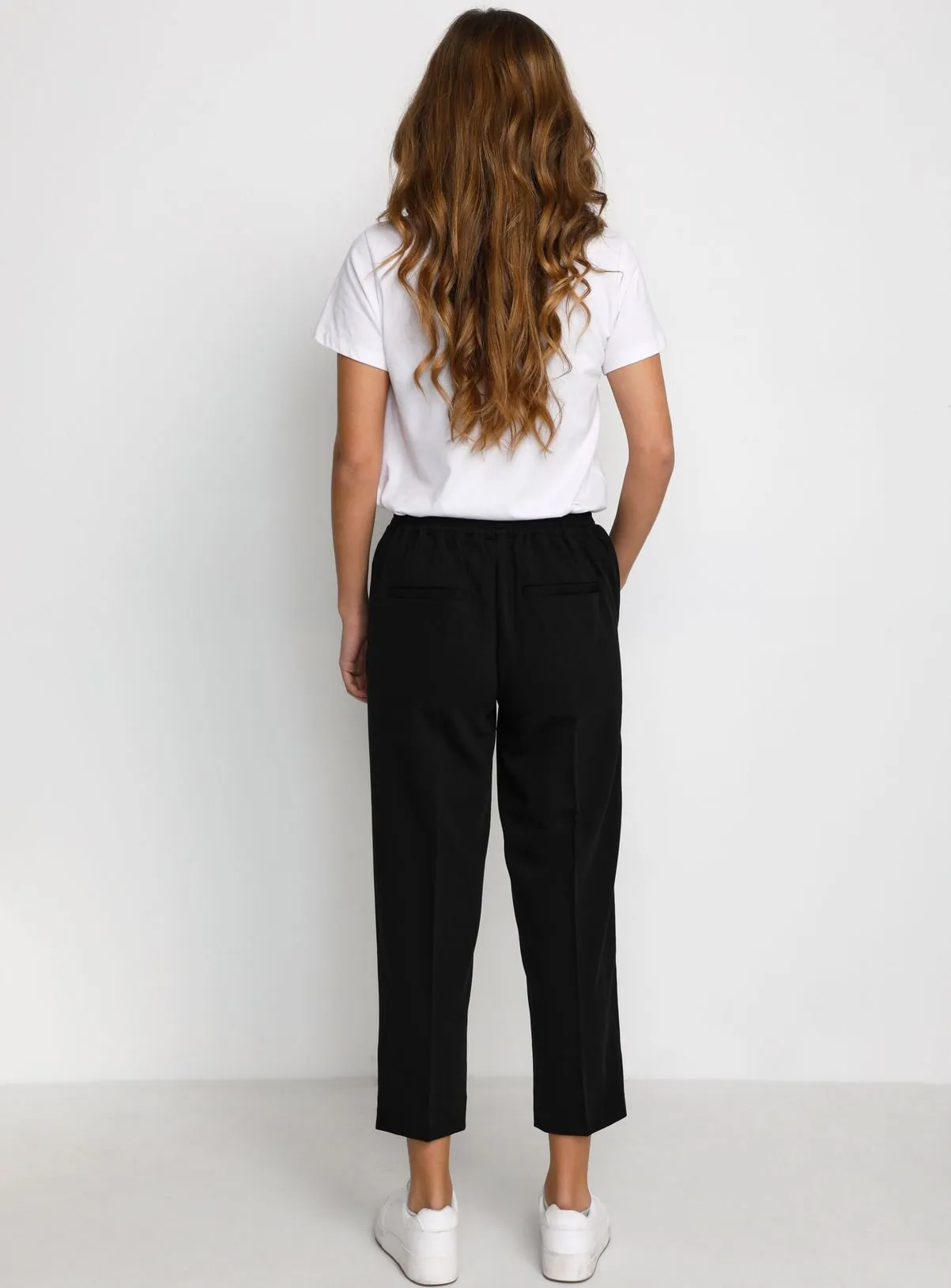 Vintage Sakura Cropped Trousers