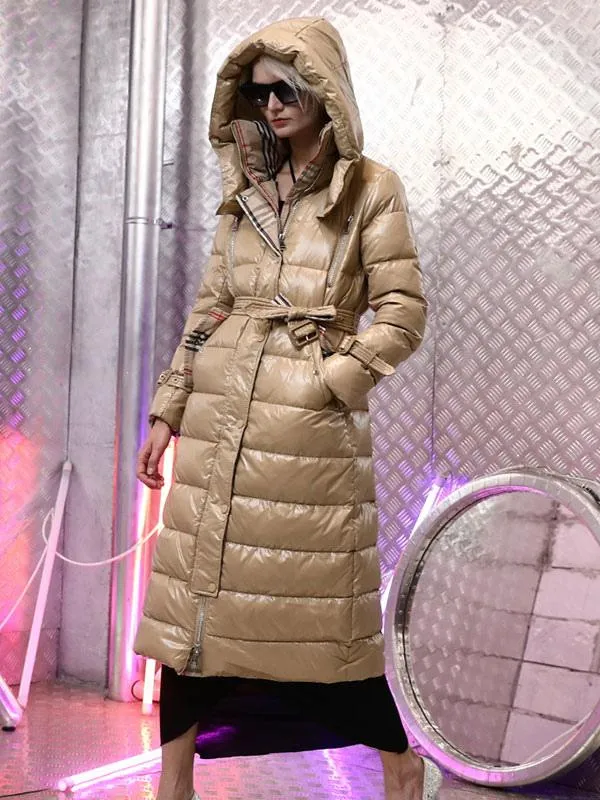 Warm Winter 2024 Women's Duck Down Puffer Coat