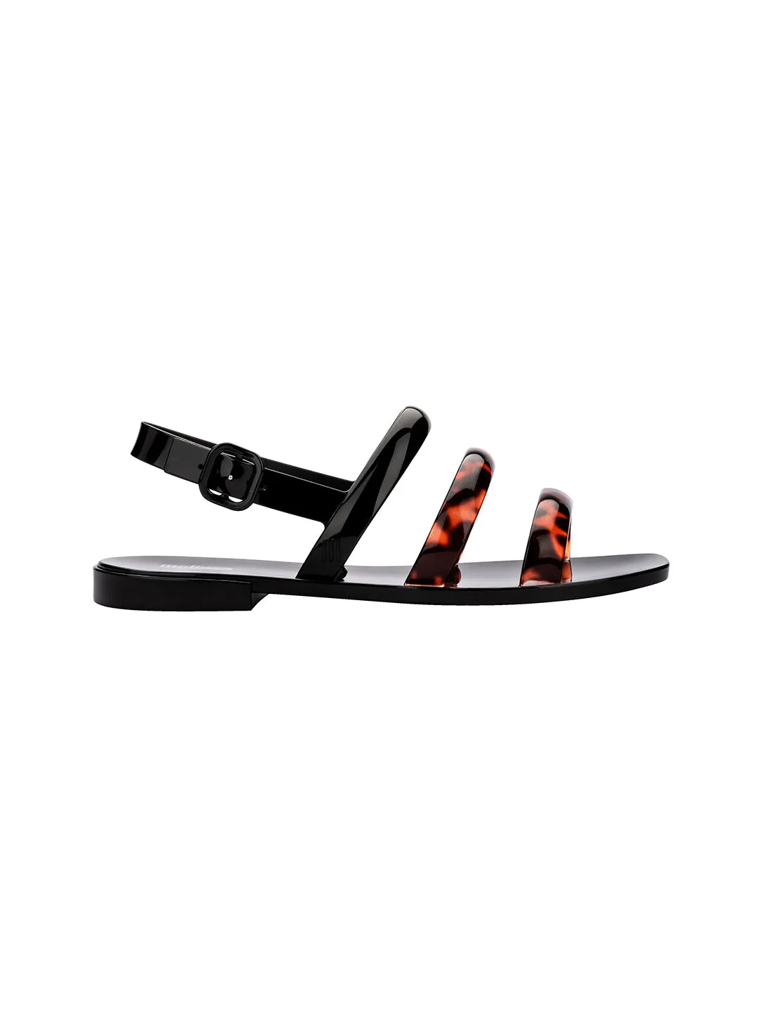 Wave Sandal Black Tortoise